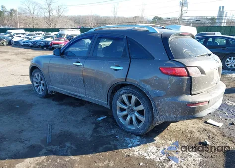 2004 Infiniti Fx45 из США, поврежденный, VIN JNRBS08W84X400929